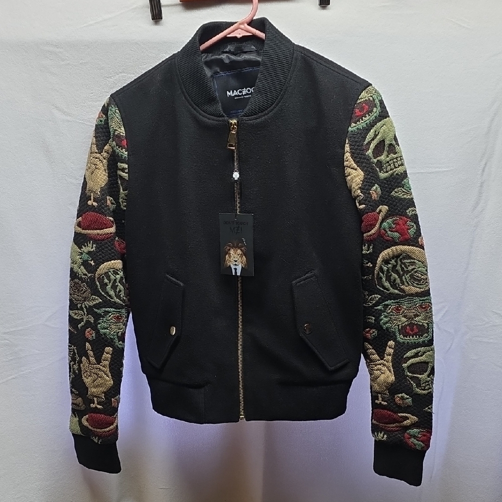 MACEOO Leather SleeveDragon Black